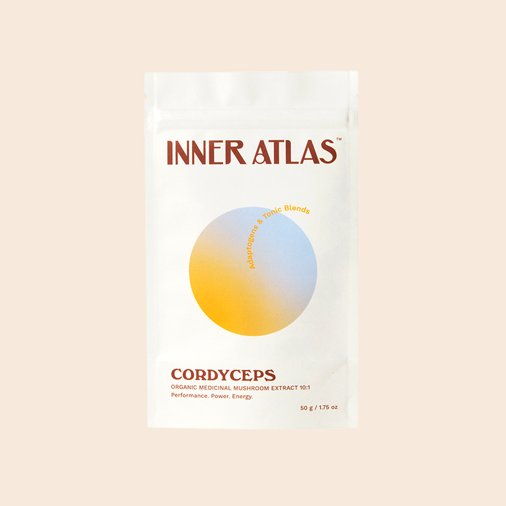 Inner Atlas Cordyceps Medicinal Mushroom | Adaptogens Inner Atlas | medicinal mushrooms | reishi mushroom | chaga mushroom | turkey tail mushroom | lions mane australia